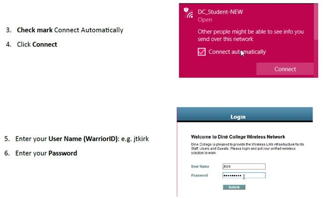 WIFI Steps 3-6